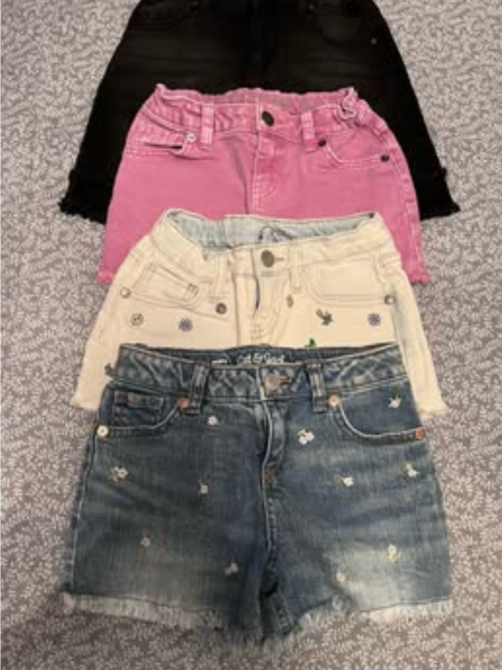 Girls' Denim Short Bundle